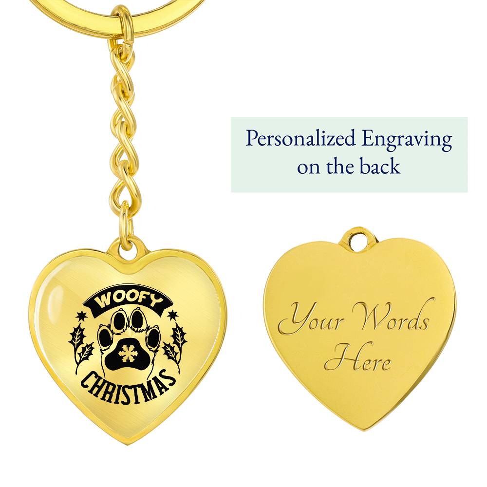 Whoofy Pet Lover Curb Keychain