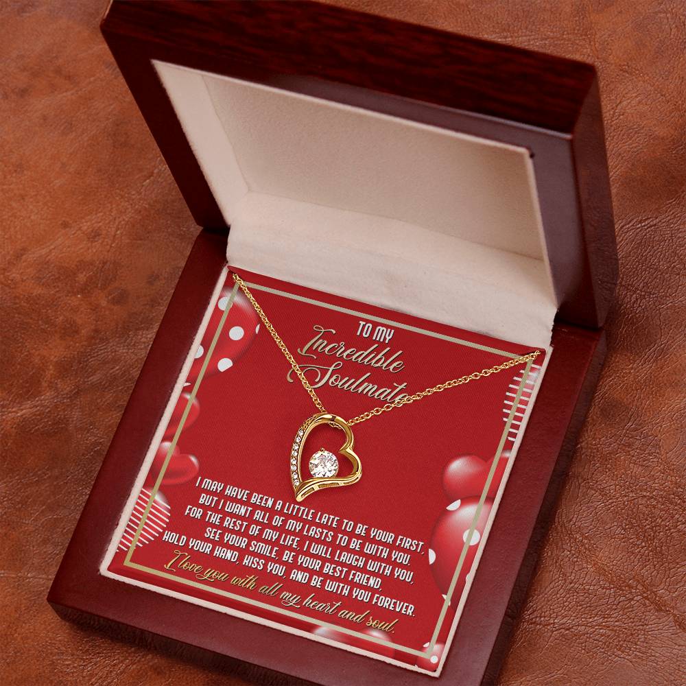 Soulmate Be With You - Gift for Valentine's Day - Forever Love Necklace