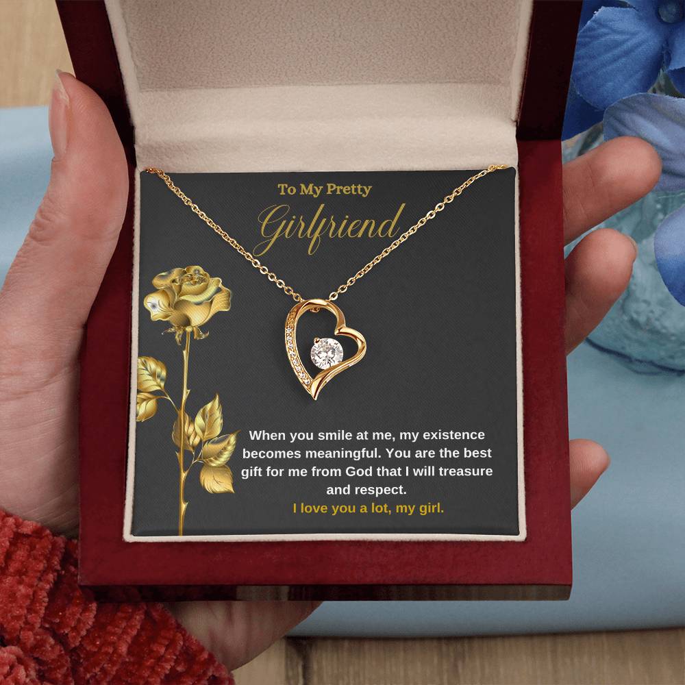 To My Pretty Girlfriend | You Are The Best Gift | Jewelry Necklace
