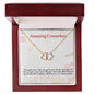 Amazing Coworker | You Gave Your Heart | Professional Gold Necklace Gift