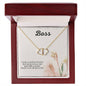 Boss | Thank You For All That You Do | Professional Gold Necklace Gift