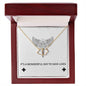 It's Wonderful Day To Save Lives | Professional Gold Pendant Necklace