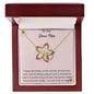 To My Bonus Mom | Happy Birthday | Gold Necklace