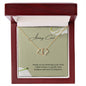 Amazing Coach | Thank you For Believing In Me | Professional Gold Necklace Gift