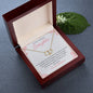To My Graduate Daughter | Continue To Shine | Luxury Gold Necklace