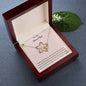To My Bonus Mom | Happy Birthday | Gold Necklace