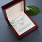 To My Wife | Happy Birthday | Gold Pendant Necklace