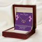 To My Bonus Daughter | Happy Birthday | Gold Pendant Necklace