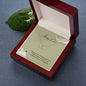 Amazing Coach | Thank you For Believing In Me | Professional Gold Necklace Gift