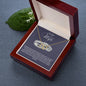 To My Wife | Love Made Us Forever Together | Gold Necklace
