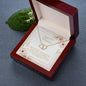 My Gorgeous Fiancee | Happy Birthday | Gold Pendant Necklace