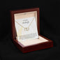 I Would Like To Say Thank You | Professional Gold Pendant Necklace