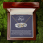 To My Wife | Love Made Us Forever Together | Gold Necklace