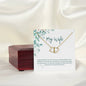 To My Wife | Happy Birthday | Gold Pendant Necklace