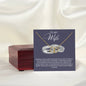 To My Wife | Love Made Us Forever Together | Gold Necklace