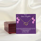 To My Bonus Daughter | Happy Birthday | Gold Pendant Necklace