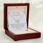 To My Graduate Daughter | Continue To Shine | Luxury Gold Necklace
