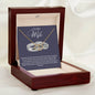 To My Wife | Love Made Us Forever Together | Gold Necklace