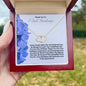 Thank You To A Great Housekeeper | Thank You For Your Guidance | Professional Gold Pendant Necklace