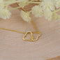 I Would Like To Say Thank You | Professional Gold Pendant Necklace