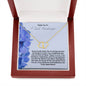 Thank You To A Great Housekeeper | Thank You For Your Guidance | Professional Gold Pendant Necklace