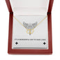 It's Wonderful Day To Save Lives | Professional Gold Pendant Necklace