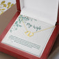 To My Wife | Happy Birthday | Gold Pendant Necklace