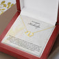I Would Like To Say Thank You | Professional Gold Pendant Necklace