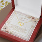 My Gorgeous Fiancee | Happy Birthday | Gold Pendant Necklace