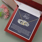 To My Wife | Love Made Us Forever Together | Gold Necklace