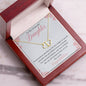 To My Graduate Daughter | Continue To Shine | Luxury Gold Necklace