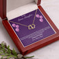To My Bonus Daughter | Happy Birthday | Gold Pendant Necklace