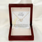 I Would Like To Say Thank You | Professional Gold Pendant Necklace