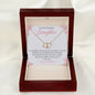 To My Graduate Daughter | Continue To Shine | Luxury Gold Necklace