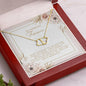 My Gorgeous Fiancee | Happy Birthday | Gold Pendant Necklace