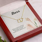 Boss | Thank You For All That You Do | Professional Gold Necklace Gift