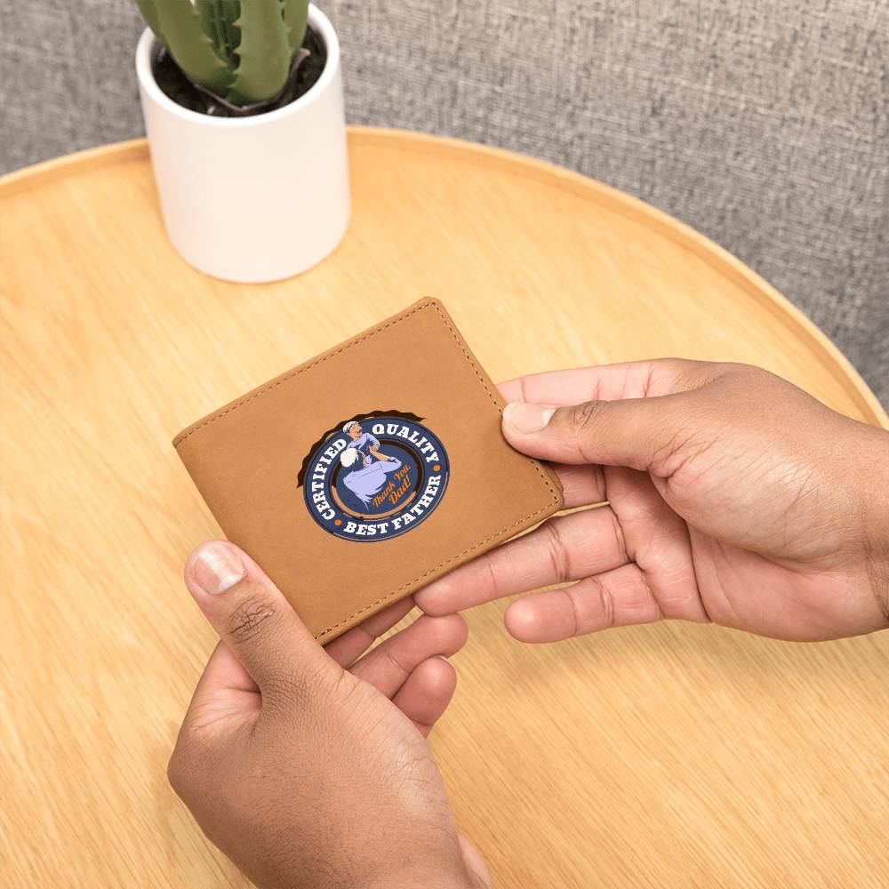 Best Father | Leather Wallet Gift
