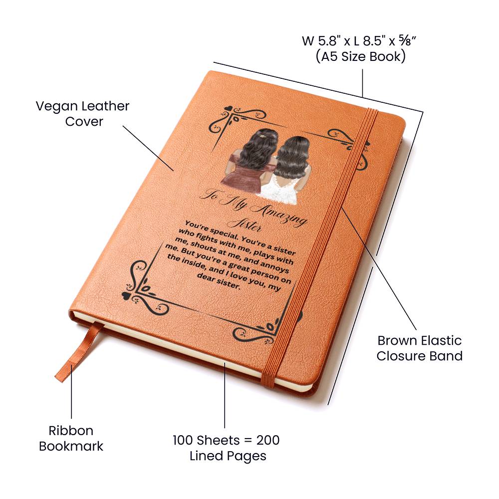 To My Amazing Sister | You Are Special | Journal Gift