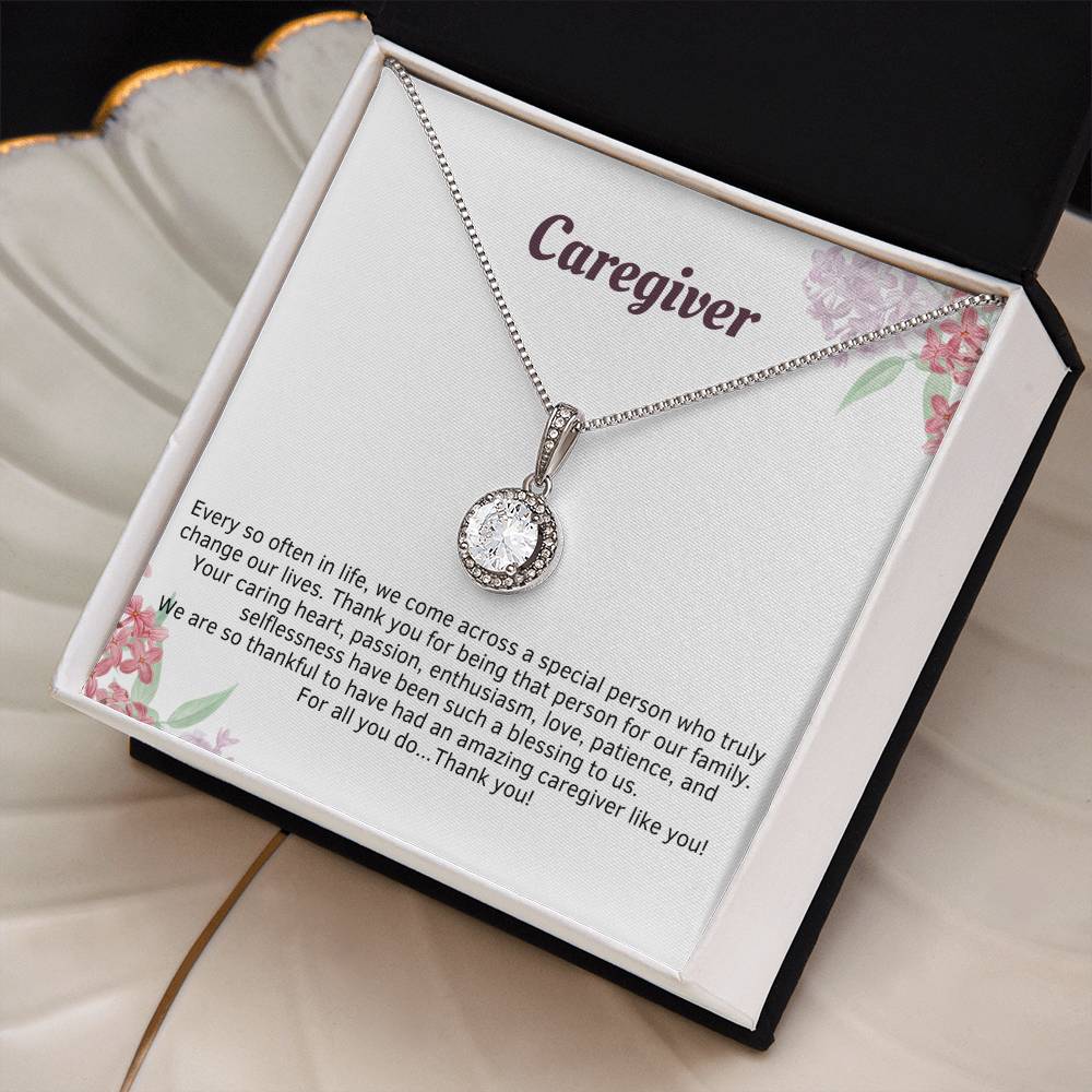 Caregiver | For All You Do Thank You | Professional Necklace Gift