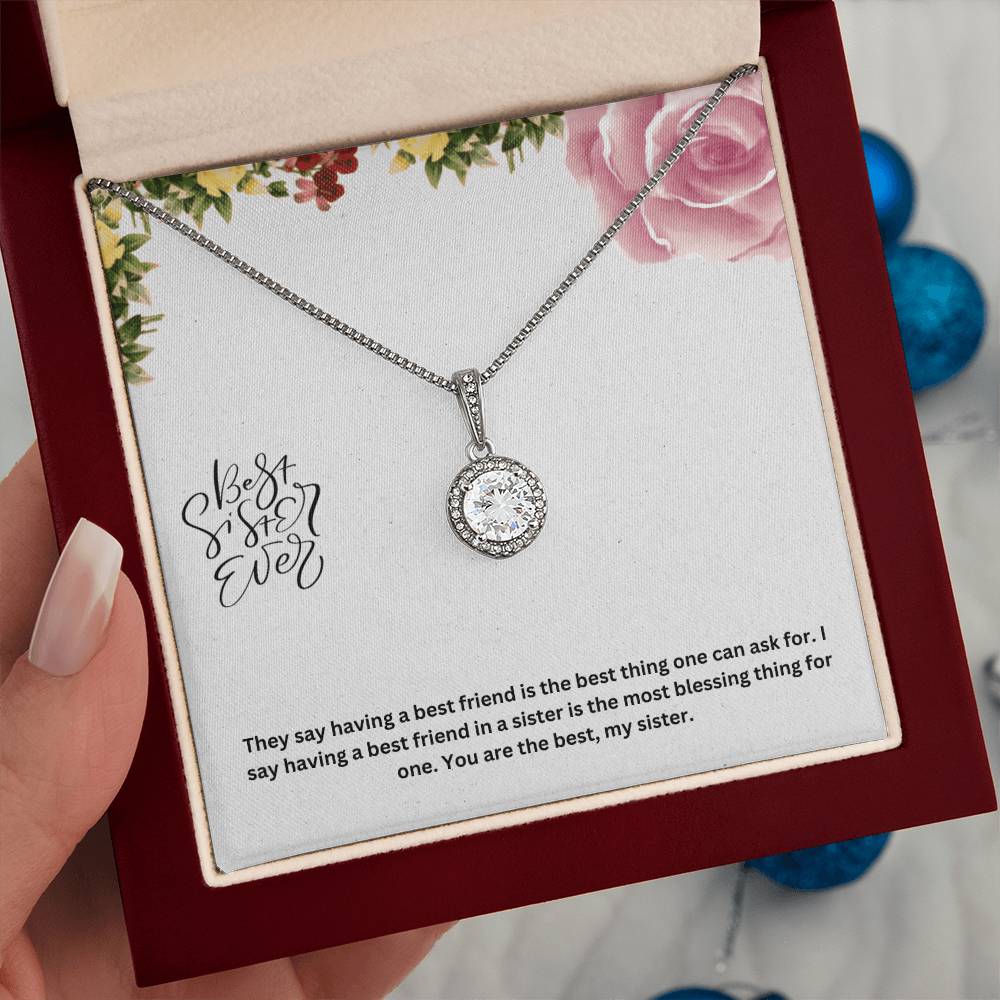 Best Sister Ever | You Are The Best | Pendant Necklace