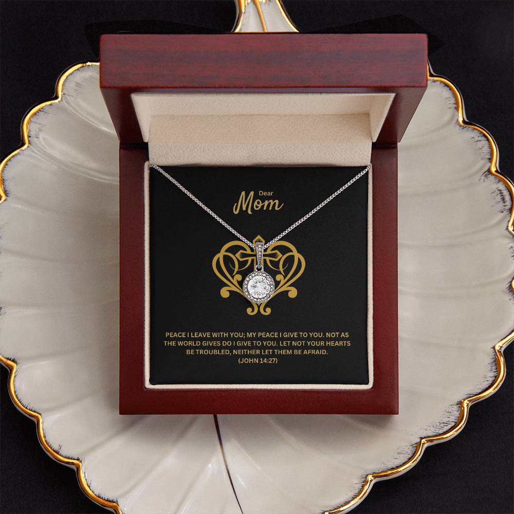Dear Mom | Bible Verse Faith Necklace