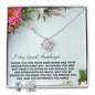 A Very Special Housekeeper | Thank You For Your Hard Work | Professional Necklace Gift