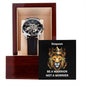 My Stepson | Be A Warrior Not A Worrier | Men's Water Resistant Watch