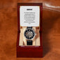 To My Dentist | Thank You So Much | Professional Men's Watch