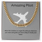 Amazing Pilot | Professional Cuban Necklace