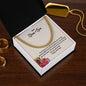 Our Dear Son | Happy Birthday | Parents To Son Necklace Gift