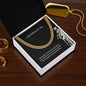 I Am Proud Of You | Happy Graduation | Cuban Link Necklace Gift