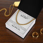 To My Bonus Dad | Happy Birthday | Cuban Necklace