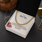 Our Dear Son | Happy Birthday | Parents To Son Necklace Gift