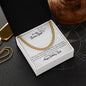 To My Bonus Dad | Happy Birthday | Cuban Necklace